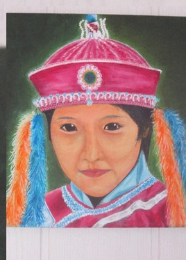 Petite fille p&eacute;ruvienne