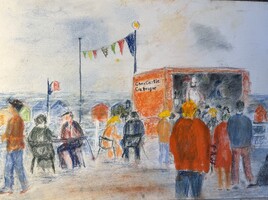 Cabane &agrave; frites sympa &agrave; Cayeux sur mer