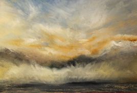 le jour se l&egrave;ve devant Vevey