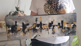 Peinture à l'huile. VENDU