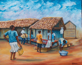 March&eacute; aux poissons