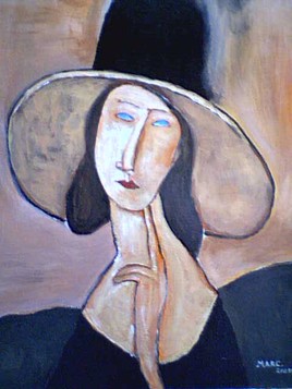 portrait de Jeanne H&eacute;buterne