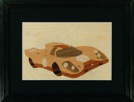 Porsche 917 aux d&eacute;corations Gulf