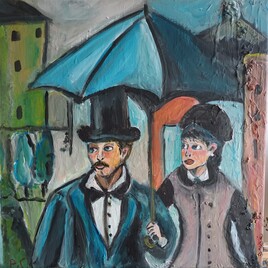 Sous la pluie