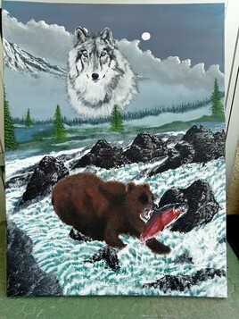 Amateurs de saumons .