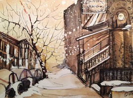 Winter Night In New York