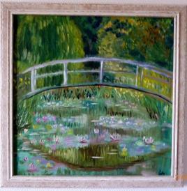 Interprétation bassin des Nymphéas de Monet