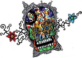 Mexicain Skull Portal