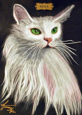 Collections de 12 &oelig;uvres  Chats Dieux   HEPHAISTOS