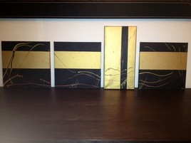 Quadriptique abstrait