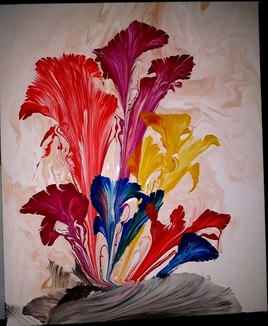 Abstrait floral 2