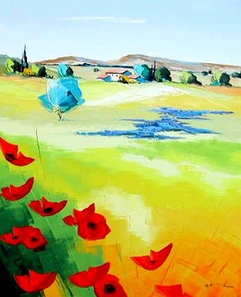 Garrigue dans les Alpilles