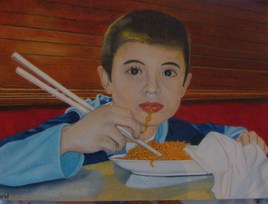 degustation de nouilles chinoises