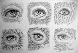 Série d'yeux