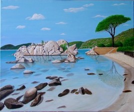 La plage de Palombaggia