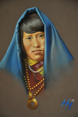 Femme Dacoma (Amerindienne