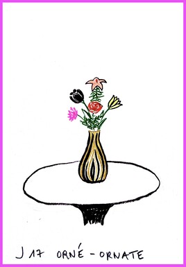 Inktober 2025 J17 Orn&eacute; - Ornate