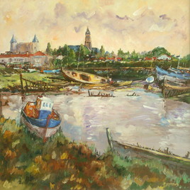 Cimeti&egrave;re de bateaux,Noirmoutier.