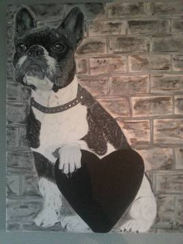 un amour de bulldogue