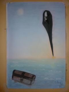 "Pri&egrave;re &agrave; la m&egrave;re."