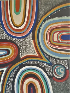 peinture d'inspiration aborigène
