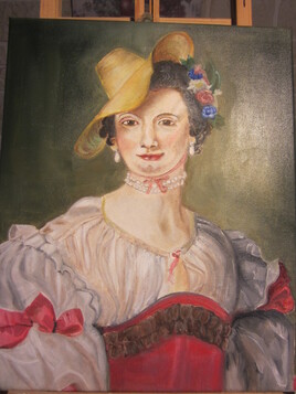 Le Chevalier d'Eon d'apr&egrave;s l'oeuvre de Thomas Hudson