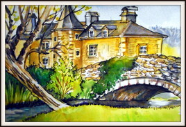 Le pont de l'ancien ch&acirc;teau