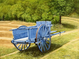 La charrette bleue