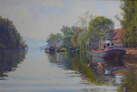 Bord de Seine le matin