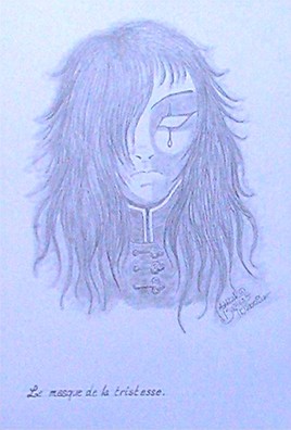 Masque de la tristesse