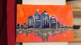 Abstrait ""les D&ocirc;mes""