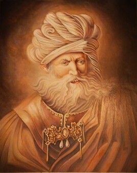 Portrait homme au turban