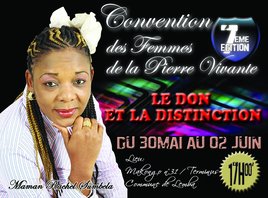 Affiche Convention des femmes de la Pierre Vivante 2012