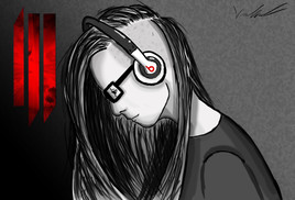 Digital art : Skrillex