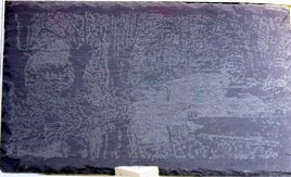 Marais Poitevin sur ardoise rectangle