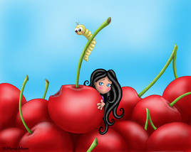 Mais qui a croqué la cerise by Myria-Moon