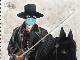 Zorro masqué