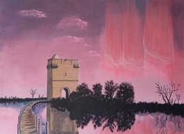 Tour Carbonni&egrave;re avec aurores bor&eacute;ales