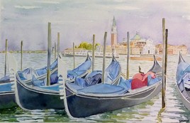 2012-01 Venise Gondoles