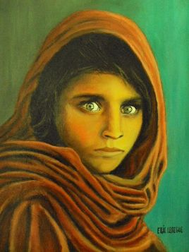 portrait d'une afghane