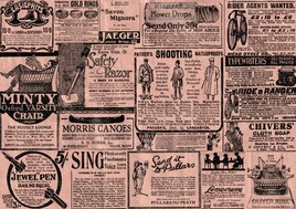 pub anglaise papier kraft