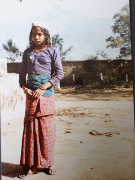 Jeune Népalaise .