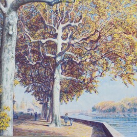 Quai de Saône en famille