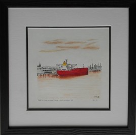 Tanker EAGLE SAN PEDRO &agrave; Donges (Saint-Nazaire)