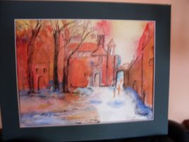 Petite place en hiver