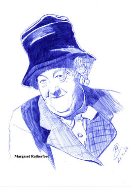 Margaret Rutherford ( Miss Marple )