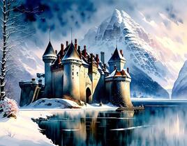 Le chateau de glace