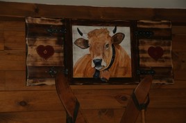 TABLEAU VACHE TARINE DE NOS MONTAGNES