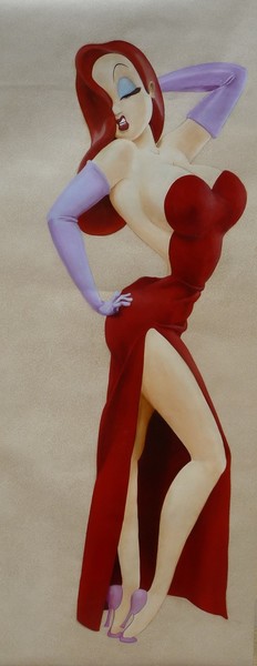 Peinture Jessica Rabbit