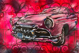 Vieilles voitures a Cuba - colonial style III